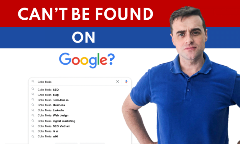 Can not be found on Google