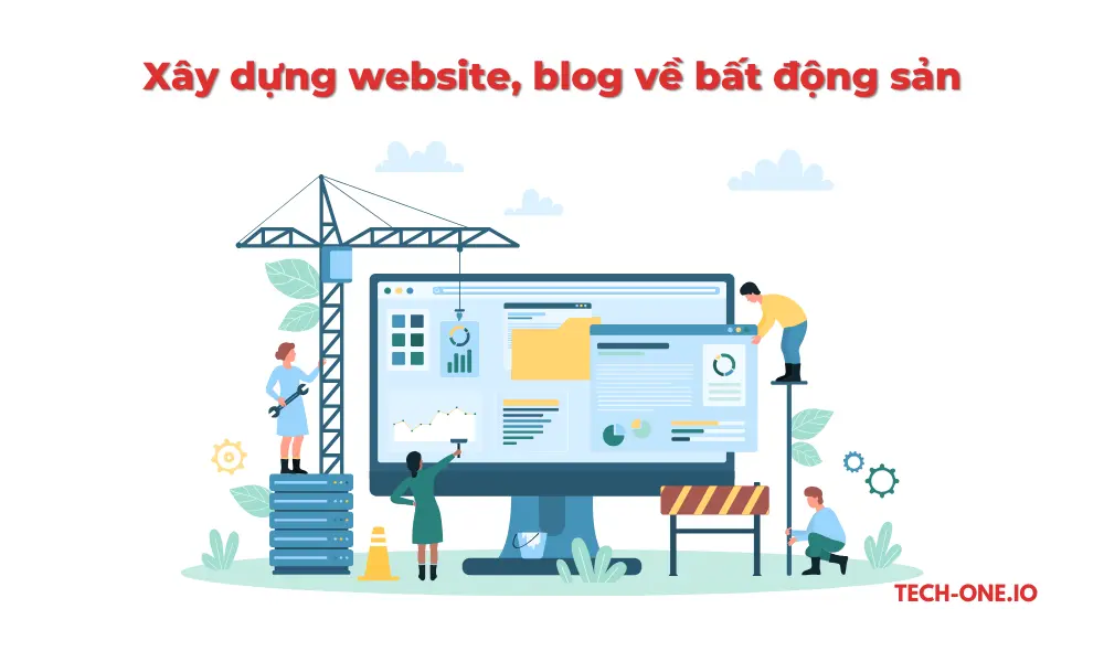 Xây dựng website, blog về bất động sản
