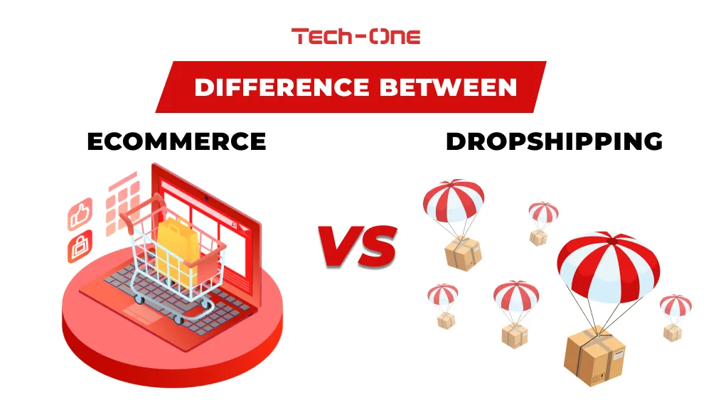 Difference Between eCommerce and Dropshipping