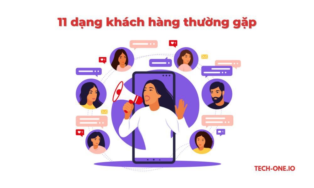 11 dạng khách hàng thường gặp