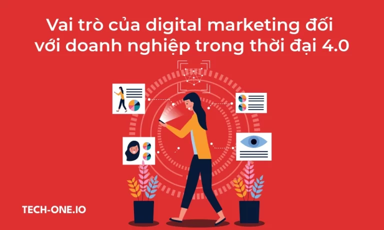 Vai trò của digital marketing đối với doanh nghiệp trong thời đại số 4.0