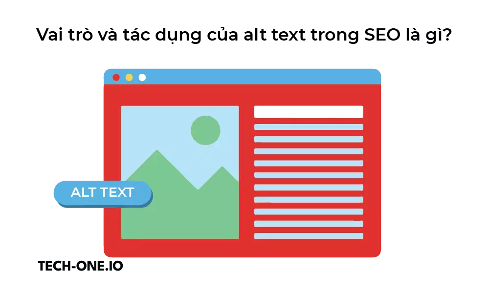 vai trò và tác dụng của alt text trong seo